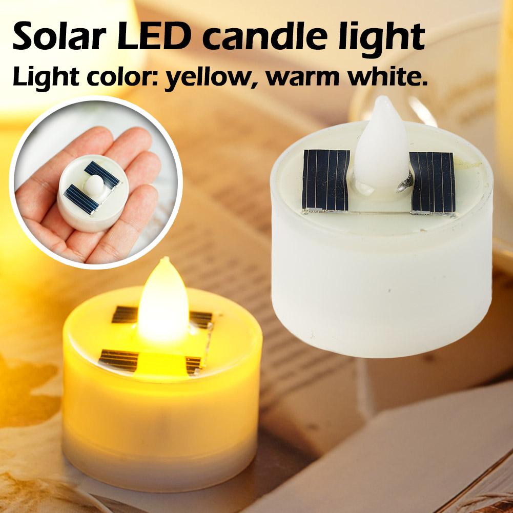 Beeswax Wrap Reusable - 새로운 태양 양초 Flameless LED 차