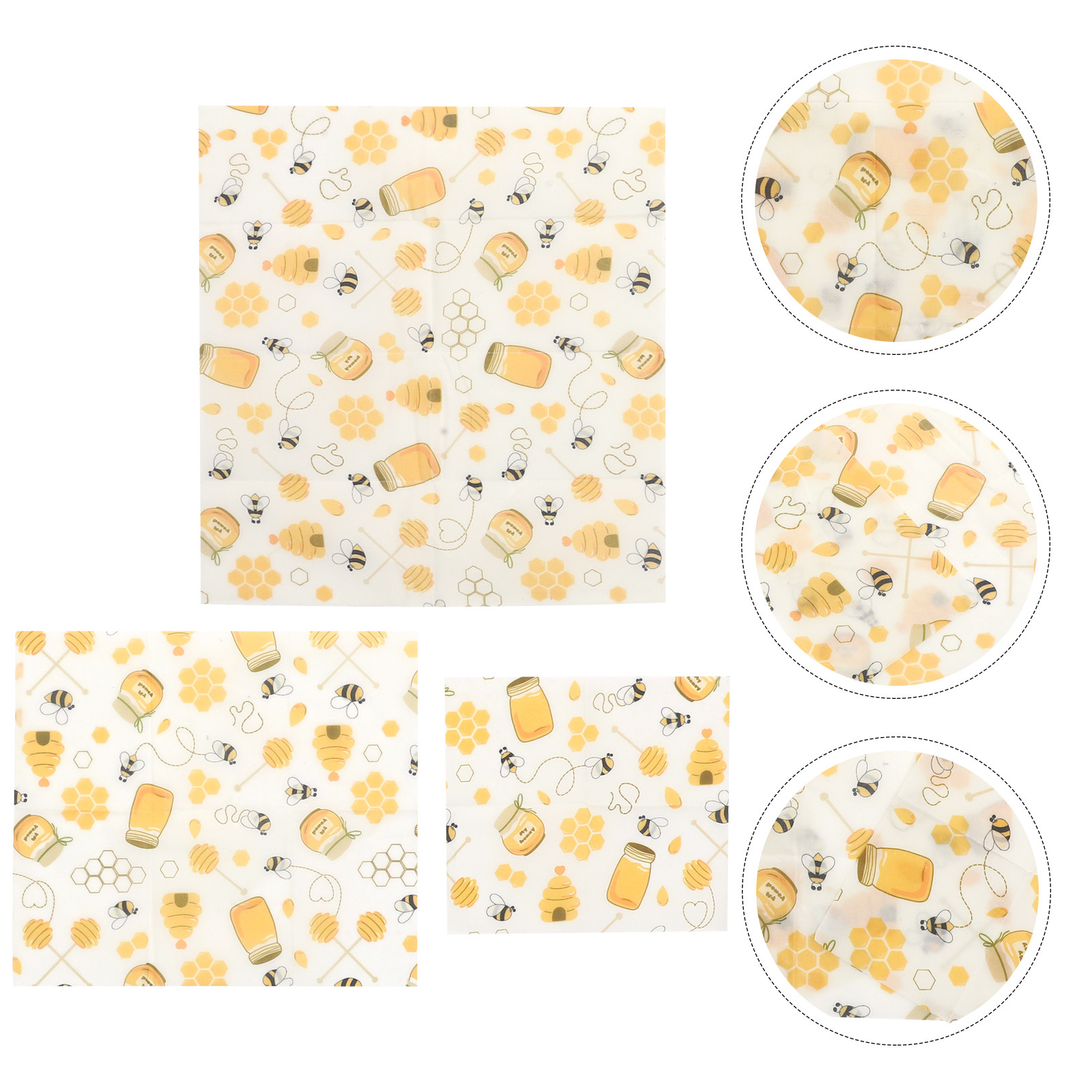 3개입 벌집형 식품 포장재 재사용 가능 피크닉 주방용  - Beeswax Wrap Reusable 리뷰 및 가격