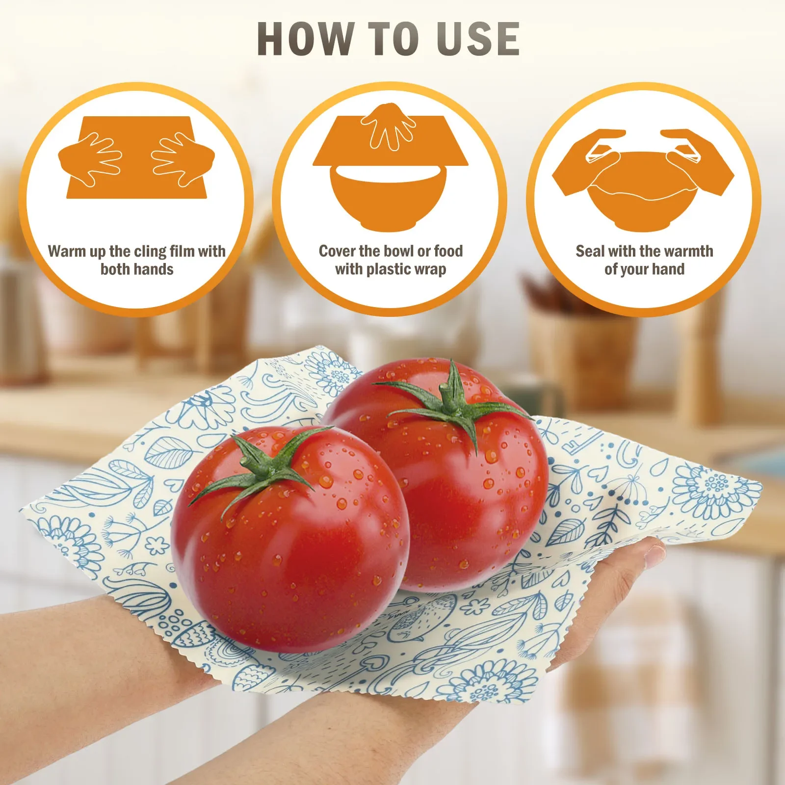 9개입 유기농 밀랍 랩, 재사용 가능한 식품 보관용 천 - Beeswax Wrap Reusable 리뷰 및 가격